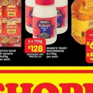 Mayonnaise at Shoprite