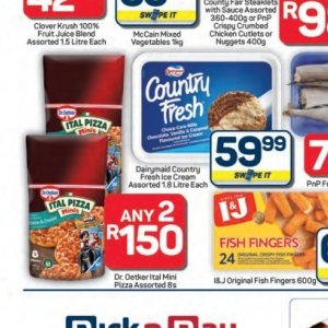 Ice cream at Pick n Pay Hyper