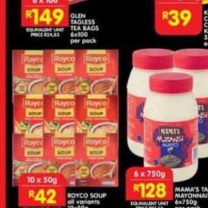 Soup at Shoprite