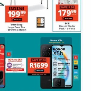 Smartphone at Checkers