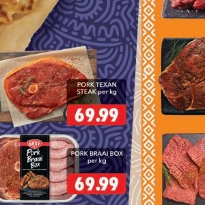 Pork at Shoprite