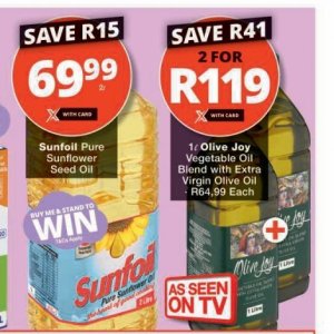 Olive oil at Checkers