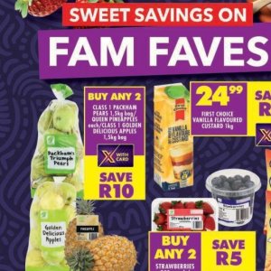Pears at Shoprite