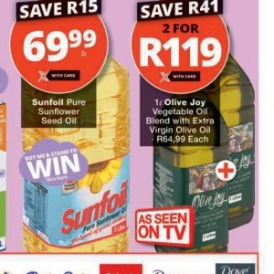 Olive oil at Checkers
