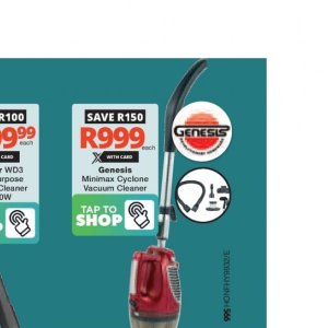 Vacuum cleaner at Checkers Hyper
