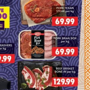 Pork at Shoprite