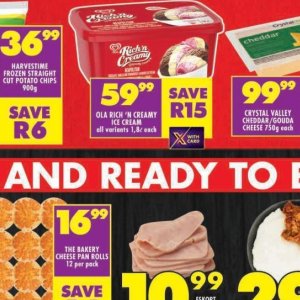 Ice cream at Shoprite