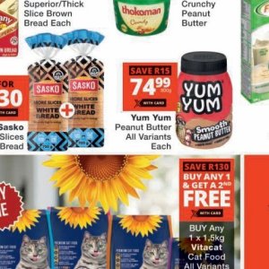 Peanut butter at Checkers