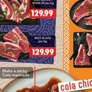 Beef at Shoprite