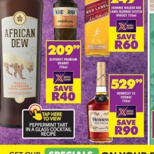 Brandy at Shoprite