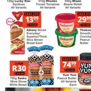 Bread at Checkers
