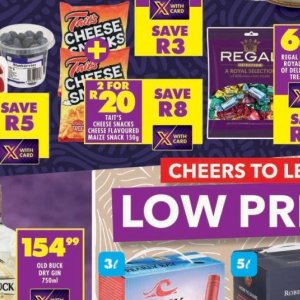 Snacks at Shoprite