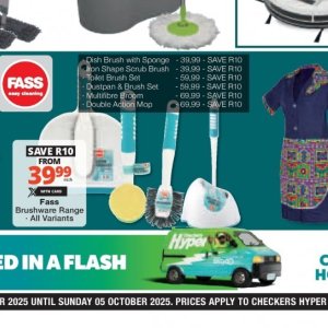 Broom at Checkers Hyper