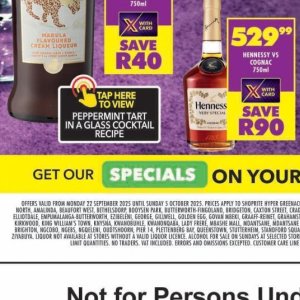 Cocktail at Shoprite