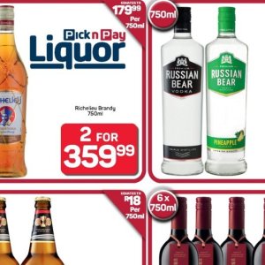 Brandy at Pick n Pay Hyper