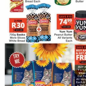 Bread at Checkers