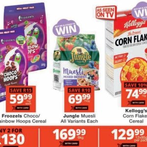 Muesli at Checkers