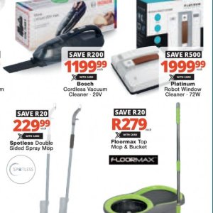 Vacuum cleaner at Checkers Hyper