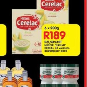 Cereal at Shoprite