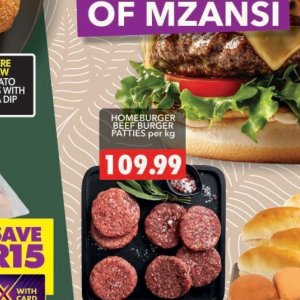 Beef at Shoprite
