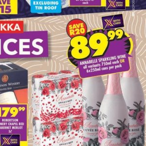 Wine at Shoprite