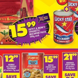 Spaghetti at Shoprite