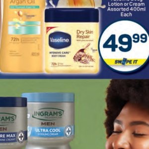 Body cream at Pick n Pay Hyper