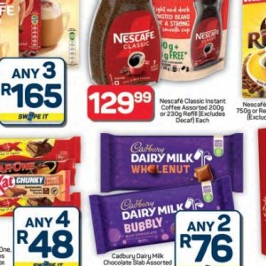 Chocolate at Pick n Pay Hyper