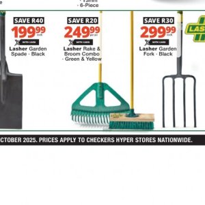 Broom at Checkers Hyper