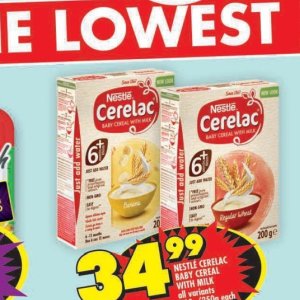 Cereal at Shoprite
