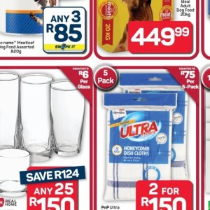 Glass at Pick n Pay Hyper