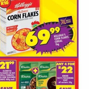 Kellogg's at Shoprite