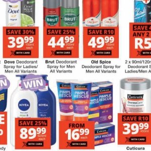 Deodorant nivea  at Checkers