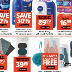 Body lotion nivea  at Checkers