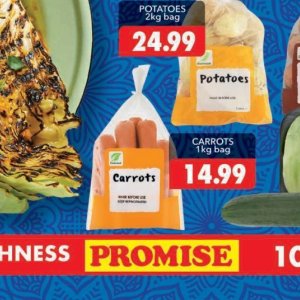 Carrots at Shoprite