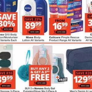 Body lotion nivea  at Checkers