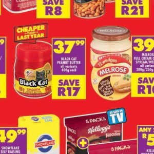 Peanut butter at Shoprite