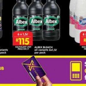 Bleach at Shoprite