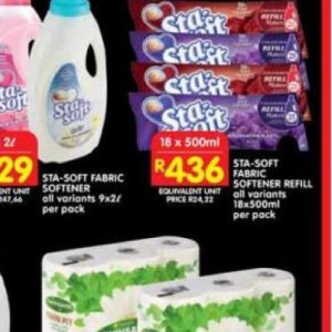 Softener at Shoprite