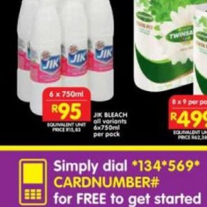Bleach at Shoprite