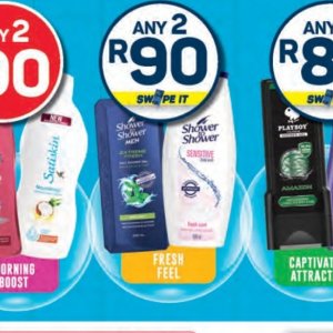 Shower at Pick n Pay Hyper