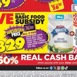 Rice at Shoprite