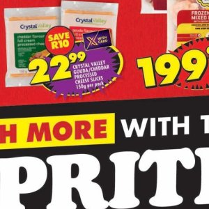 Cheese at Shoprite