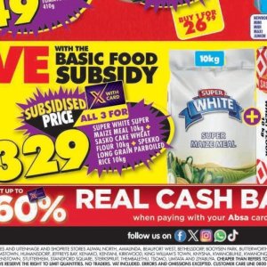 Flour at Shoprite