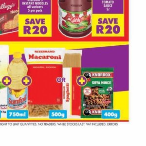 Spaghetti at Shoprite
