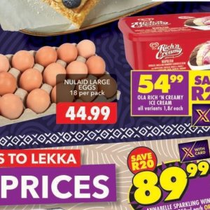 Eggs at Shoprite