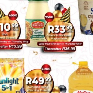 Mayonnaise at Take n Pay
