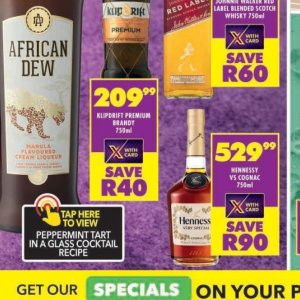 Brandy at Shoprite