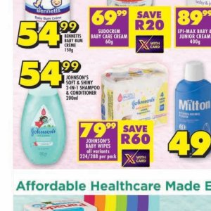 Shampoo at Shoprite