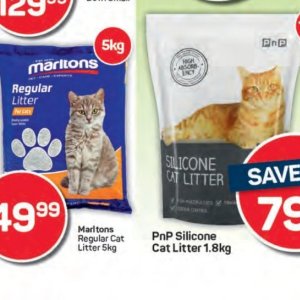 Cat litter at Pick n Pay Hyper